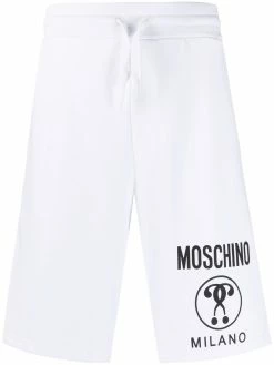 Moschino logo-print shorts