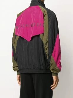 Moschino color block windbreaker