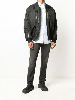 Moschino teddy bear-patch shirt