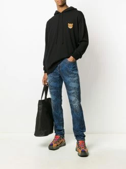 Moschino teddy bear knitted hoodie