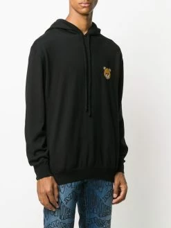 Moschino teddy bear knitted hoodie