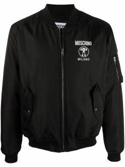 Moschino Double Question Mark bomber jacket