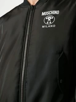 Moschino Double Question Mark bomber jacket