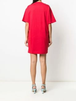 Moschino logo T-shirt dress