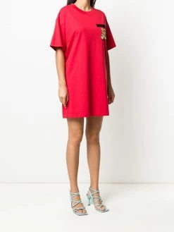 Moschino logo T-shirt dress