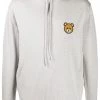 Moschino Teddy Bear motif knitted hoodie
