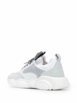 Moschino teddy mesh-panel low-top sneakers