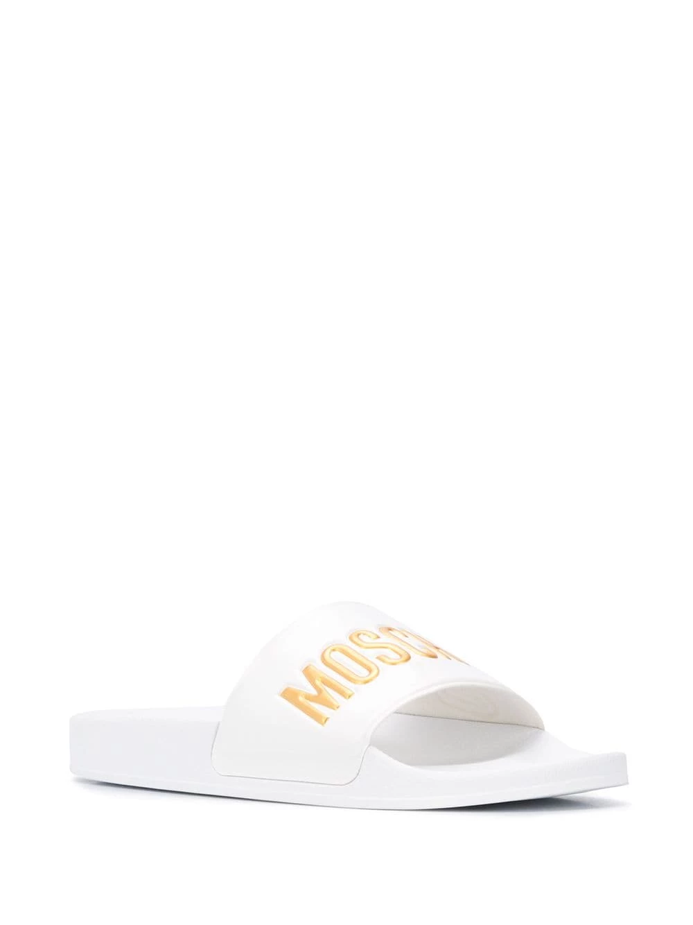 Coupon ๐ Moschino Flat logo slides โญ 4 Moschino flat logo slides