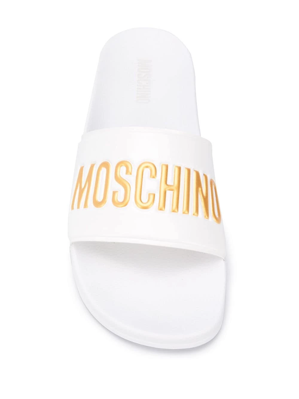 Coupon ๐ Moschino Flat logo slides โญ 6 Moschino flat logo slides