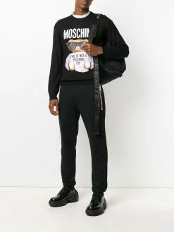 Moschino drawstring zip-pocket track pants