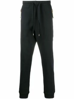 Moschino drawstring zip-pocket track pants