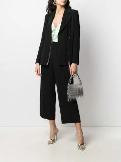 Moschino high-waist cropped trousers