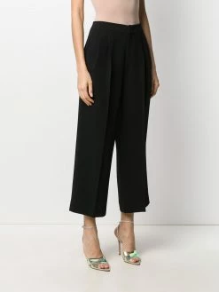 Moschino high-waist cropped trousers