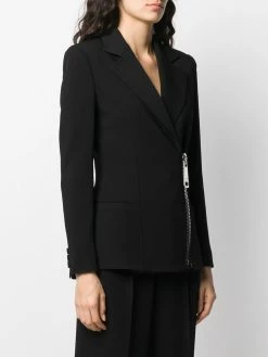 Moschino side zip fastening blazer
