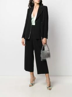 Moschino side zip fastening blazer