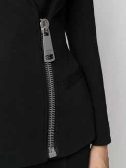 Moschino side zip fastening blazer