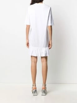 Moschino logo asymmetric T-shirt