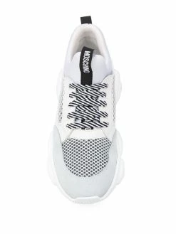 Moschino panelled low-top sneakers