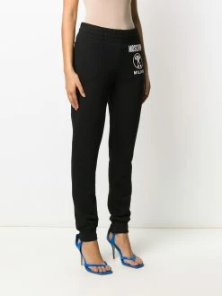 Moschino Milano logo-print track pants