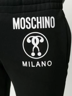 Moschino Milano logo-print track pants