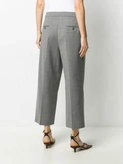 Moschino wide-leg cropped trousers