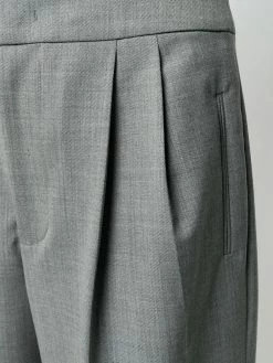 Moschino wide-leg cropped trousers