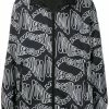 Moschino reversible warped logo jacket