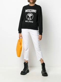 Moschino Milano logo-print sweatshirt