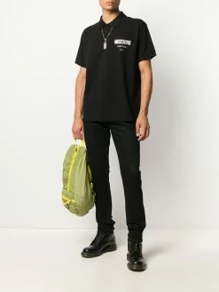 Moschino logo short-sleeve polo shirt