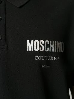 Moschino logo short-sleeve polo shirt