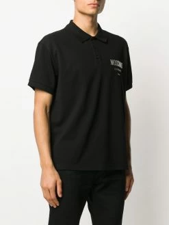 Moschino logo short-sleeve polo shirt