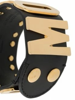 Moschino logo lettering bracelet