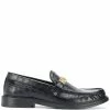 Moschino lettering logo loafers