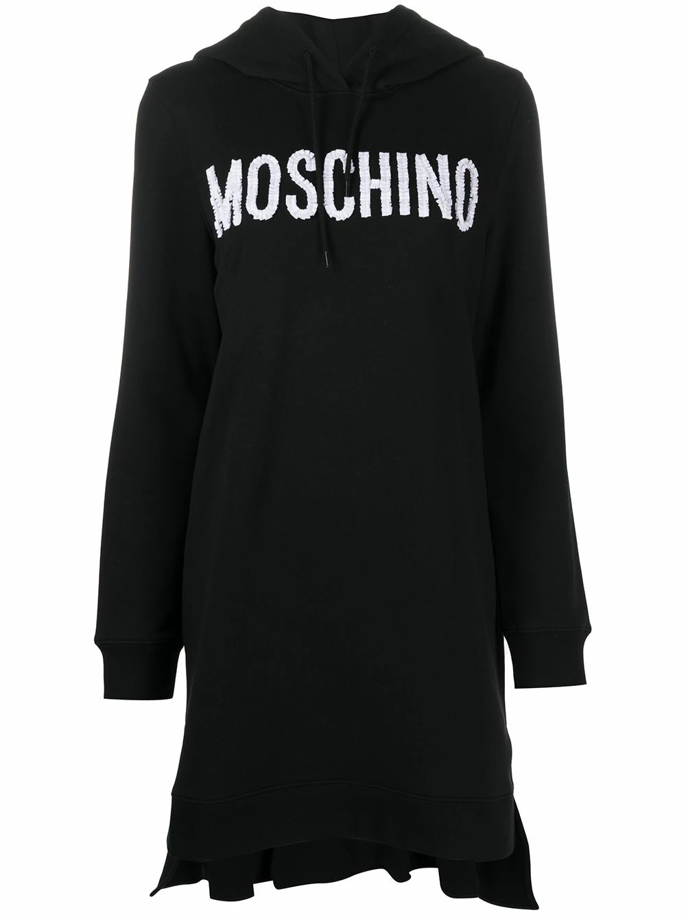 Best deal โ Moschino Logo print hooded ๐ dress ๐ 3 Moschino logo print hooded dress