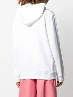 Moschino fantasy print cotton hoodie