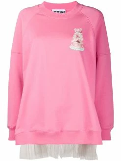 Moschino tulle back sweatshirt