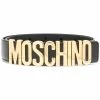Moschino logo belt