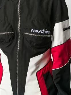 Outlet ✨ Moschino Broken Logo hoodied jacket ✔️ 11 Moschino Broken Logo hoodied jacket