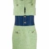 Moschino panelled fitted dress