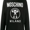 Cheapest ๐ฅฐ Moschino Logo print long sleeve T ๐ shirt ๐ 1 Moschino logo print long-sleeve T-shirt