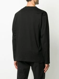 Moschino logo print long-sleeve T-shirt