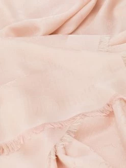 Moschino double question mark logo scarf