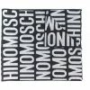 Moschino logo-lettering scarf