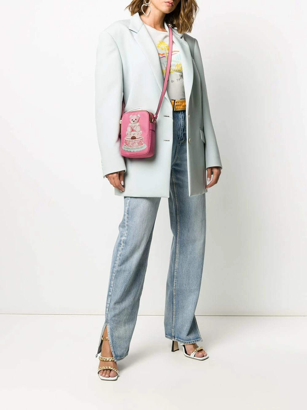 Promo ๐ฅ Moschino Cake Teddy Bear crossbody bag โญ 4 Moschino Cake Teddy Bear crossbody bag