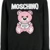 Moschino Teddy Bear embroidery sweatshirt