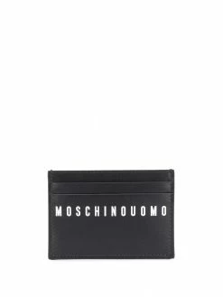 Moschino graphic print cardholder