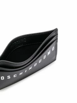 Moschino graphic print cardholder