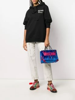 Moschino Couture! embroidered hoodie