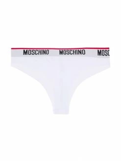 Moschino logo waistband briefs