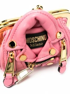 Moschino Biker on-chain mini bag